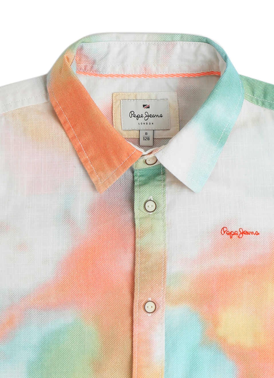 Boys Tie And Dye Short Sleeve Shirts, , large image number 2