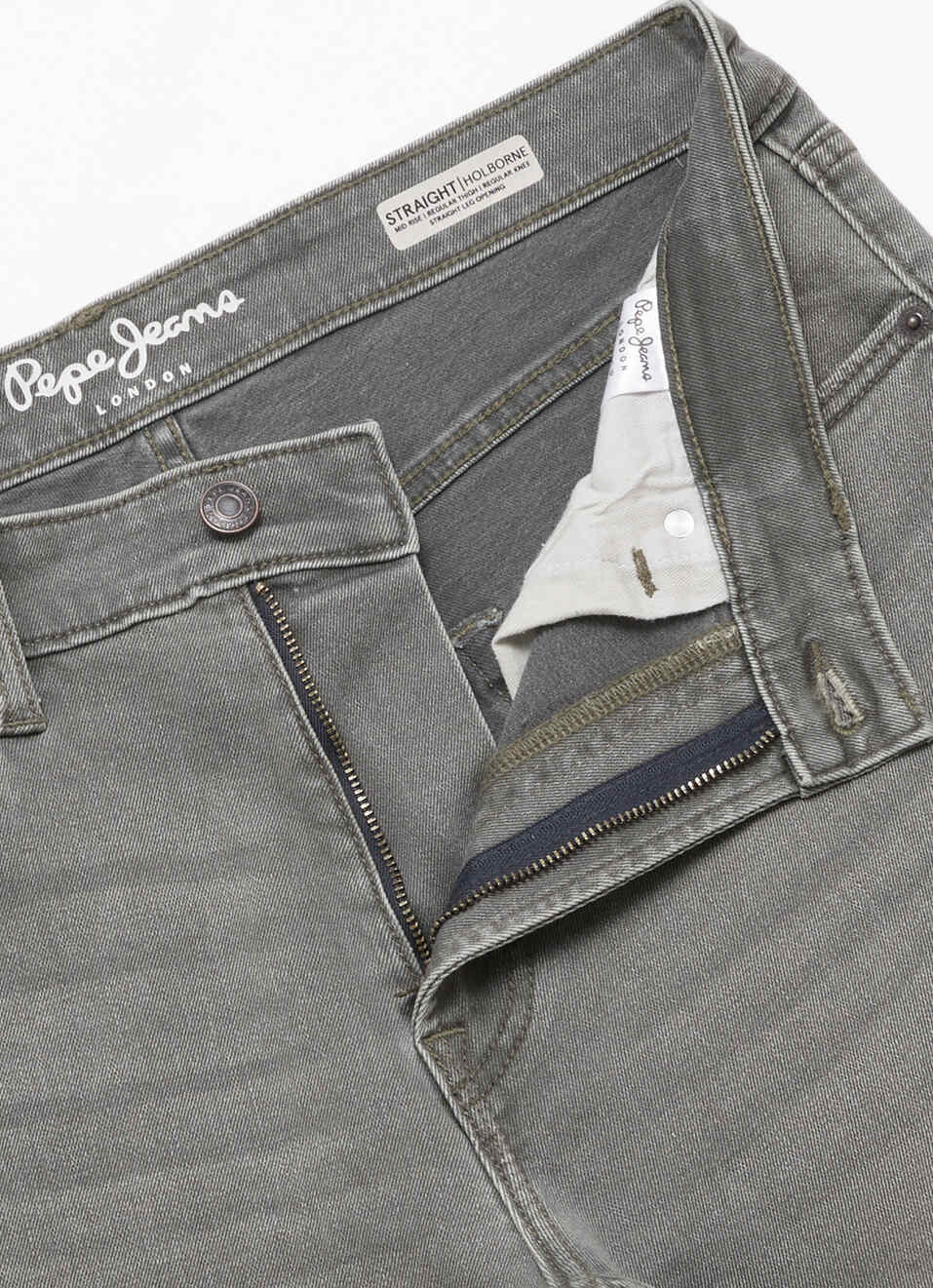 Men Blue Straight Fit Mid Rise Stretchable Jeans, , large image number 6