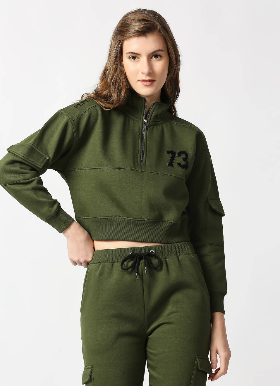 Dayna Utility Sweat Shirt, , large image number 1