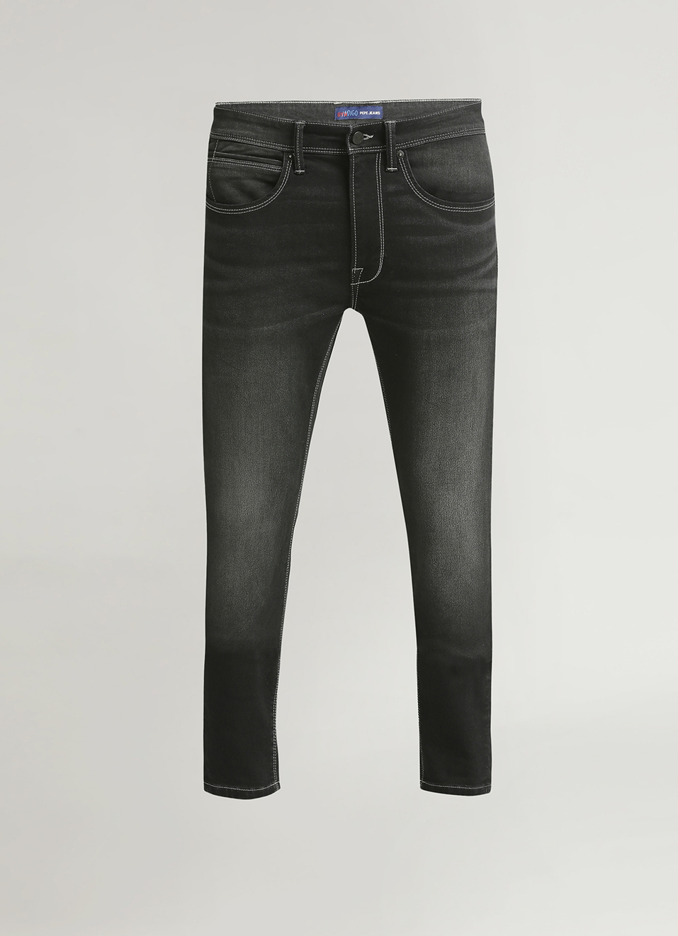 Chinox Black Mid Rise Ankle Gymindigo Jeans, , large image number 5