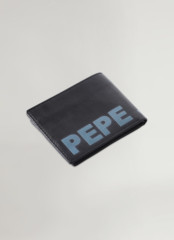Black Printed Wallet  