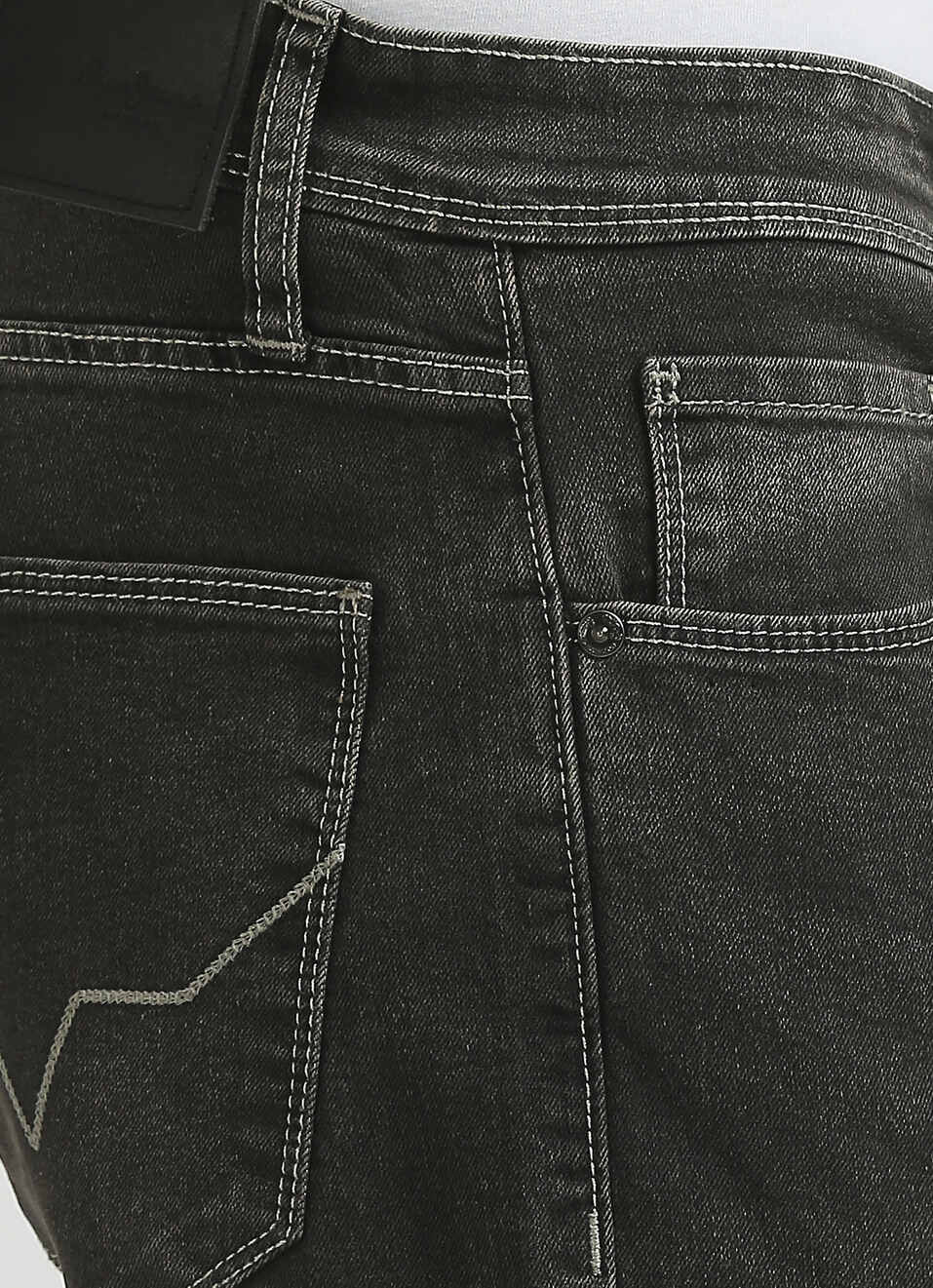 Vapour Slim Fit Mid Waist Jeans, , large image number 4