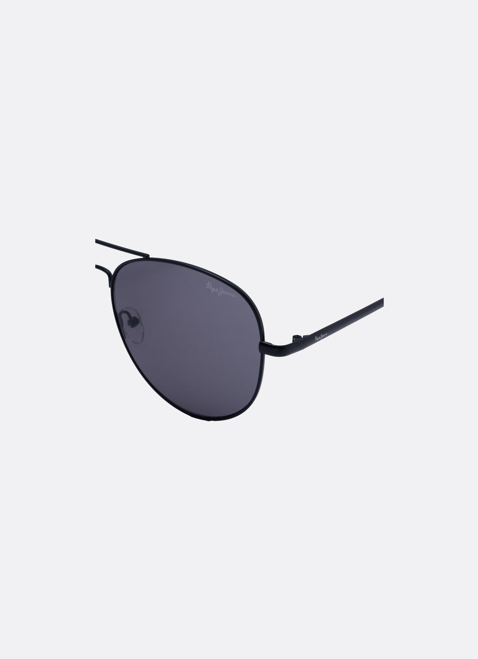 Black Uv-protected Aviator Sunglasses, , large image number 4