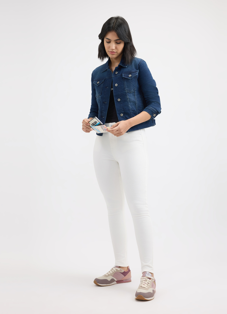 Women Ecru Skinny Fit High Rise Jeans, , large image number 0