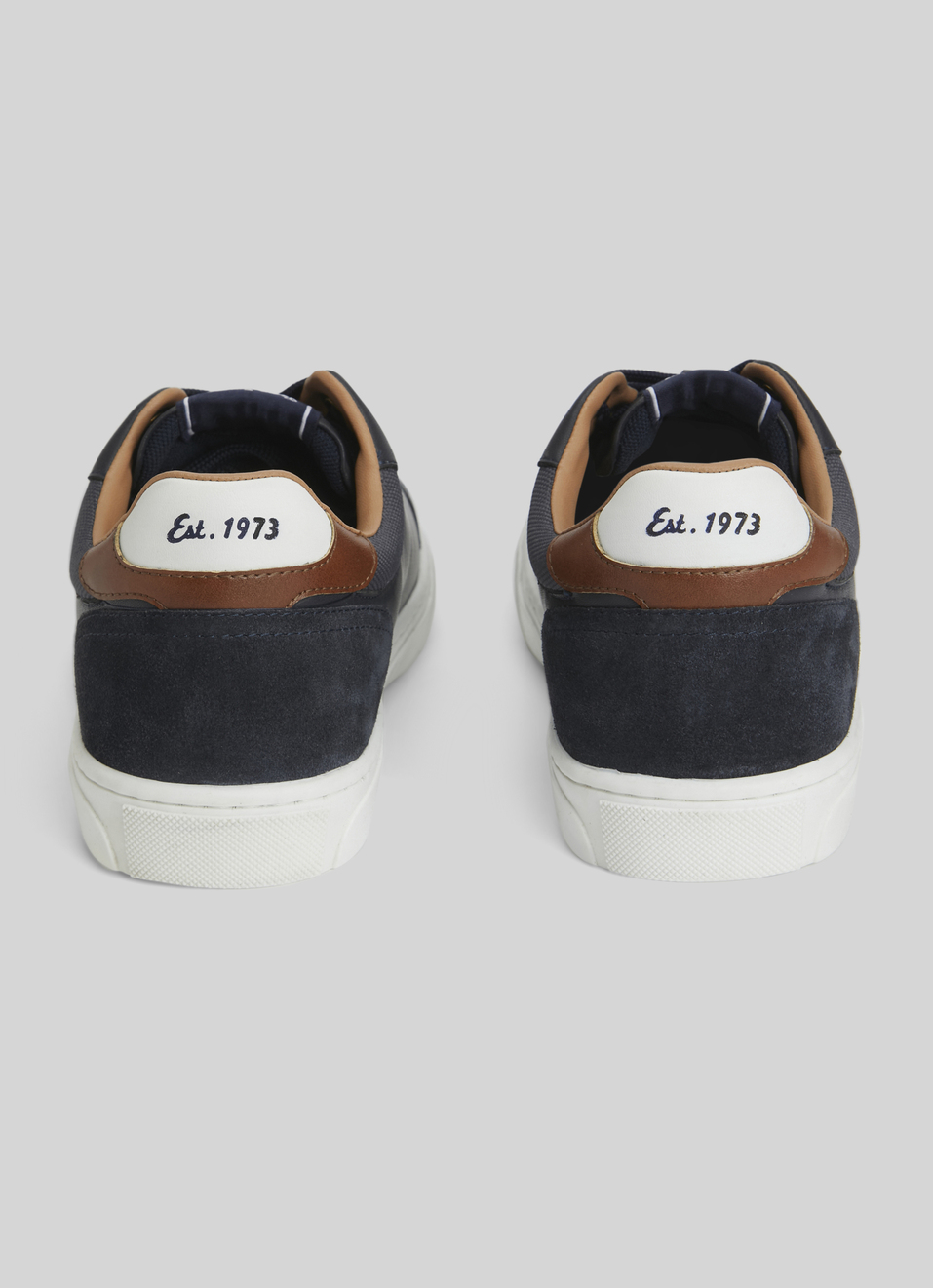 Kenton Court Navy Cupsole Sneakers, , large image number 4