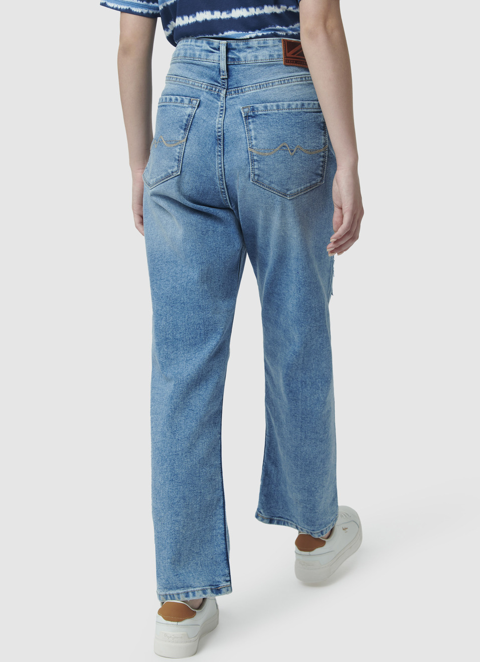 Dion Straight Fit High Waist Jeans, , large image number 2
