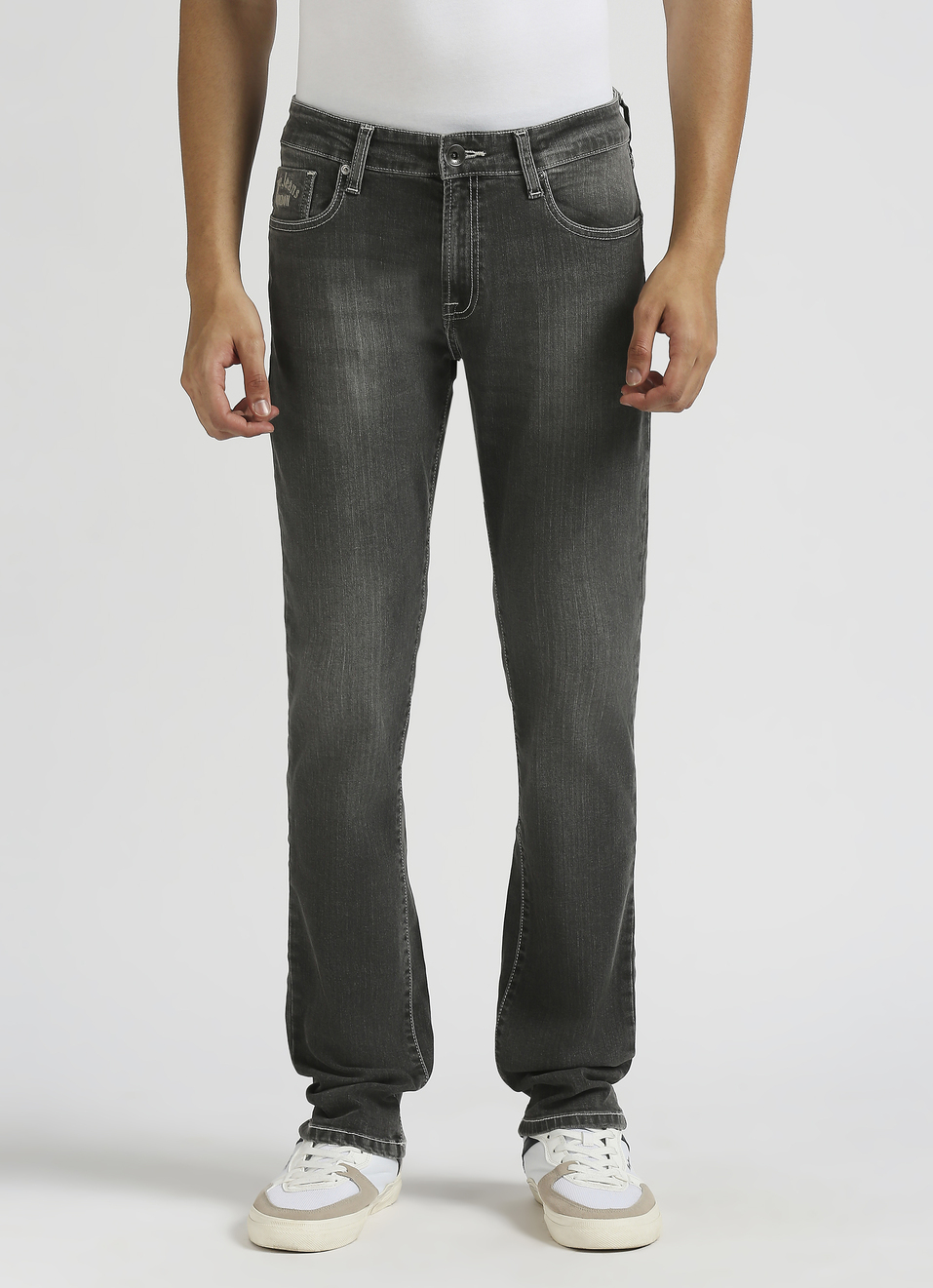 Vapour Dark Blue Mid Rise Slim Fit Jeans, , large image number 0