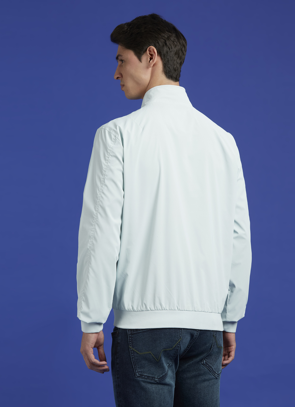 Blue Lightweight Full Sleeve Jacket, , large image number 2