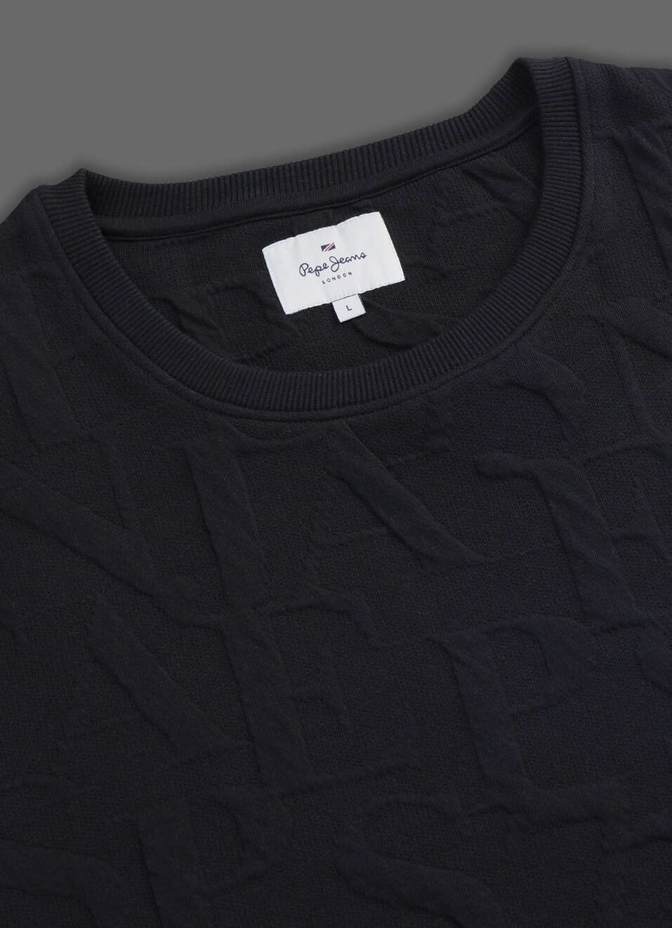 Men Black All Over Print Full Sleeve Sweatshirt, , large image number 3
