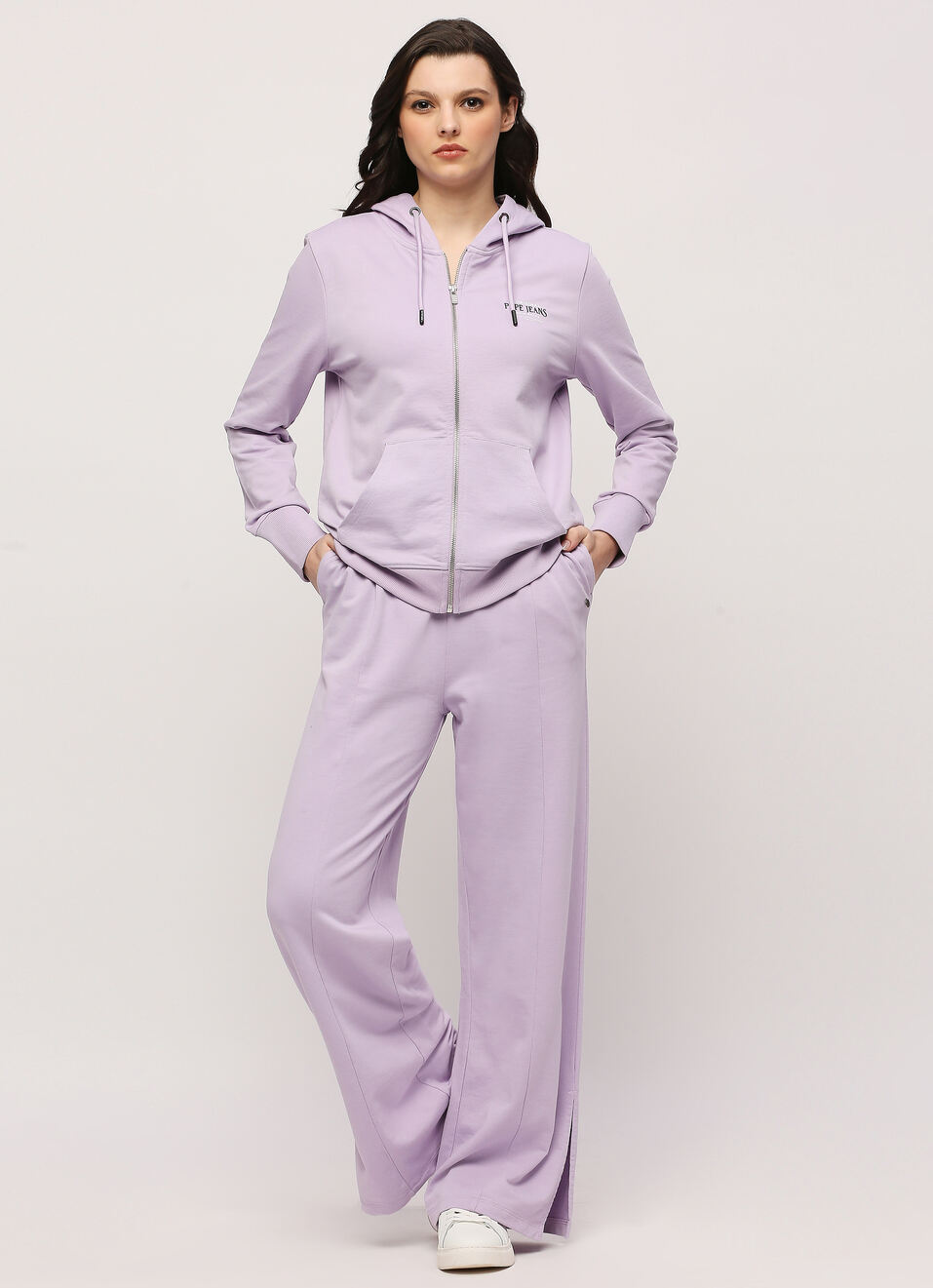 Purple Wide Leg Sweatpants, , large image number 7