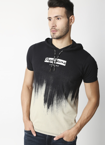 Firebrat Ombre Hooded Tee