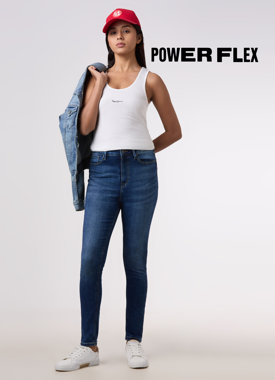 Women Blue High Rise Skinny Stretchable Jeans, , large image number 0