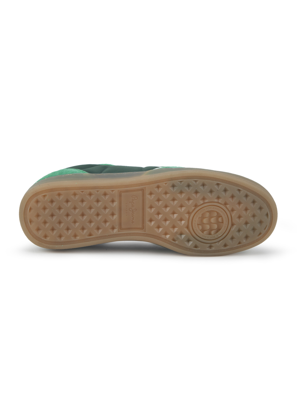 Men Dual-tone Green Retro Sneakers, , large image number 6