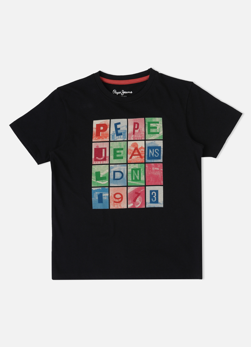 Graphic Printed Black T Shirt, , large image number 0